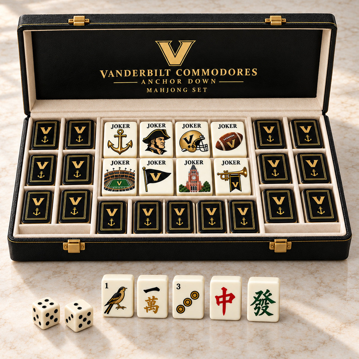Premium VDBC Mahjong Tiles Set TNSM