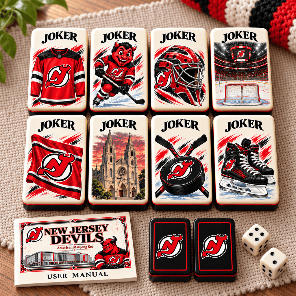Premium NJD Mahjong Tiles Set TTMH