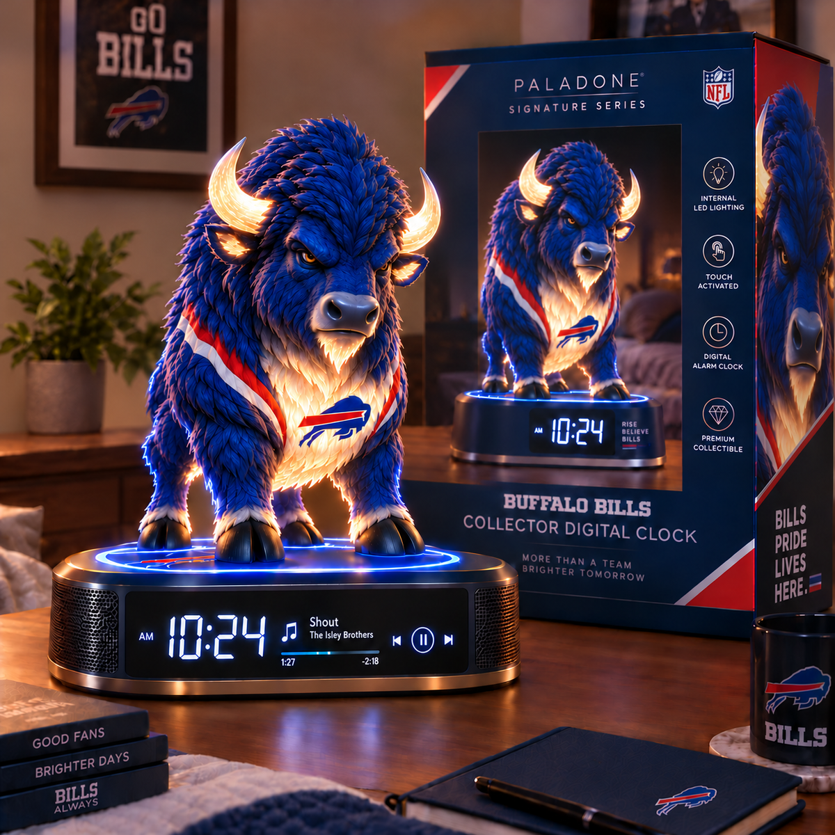 BFBL Special Digital Clock & Music Player PNPA