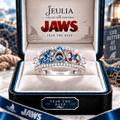 JAWS Premium Charm Pavé Statement Ring NTNA