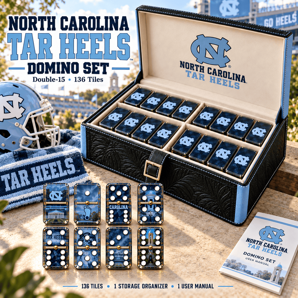 UNC Premium Domino Set NTTB