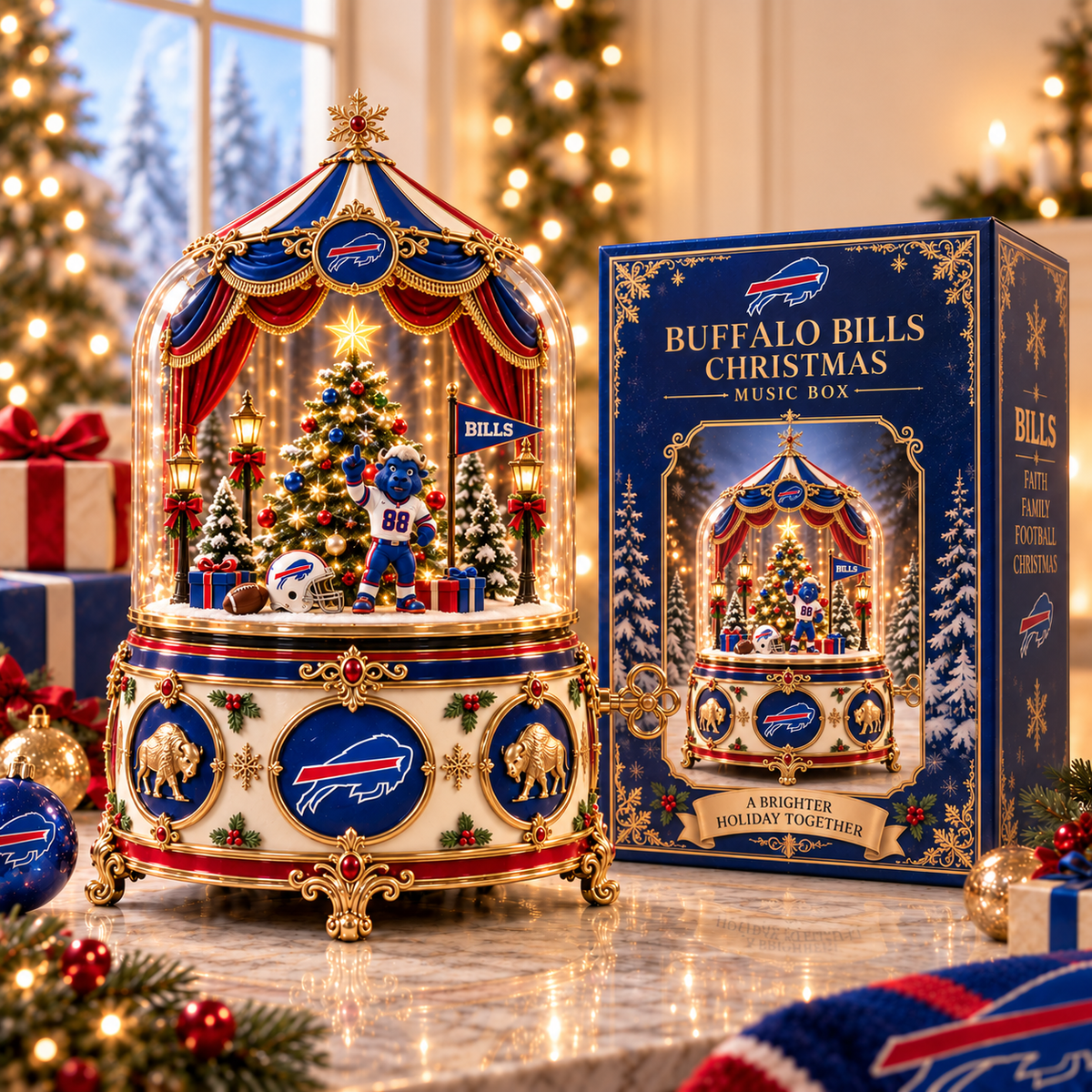 BFBL Premium Christmas collector music box PTT
