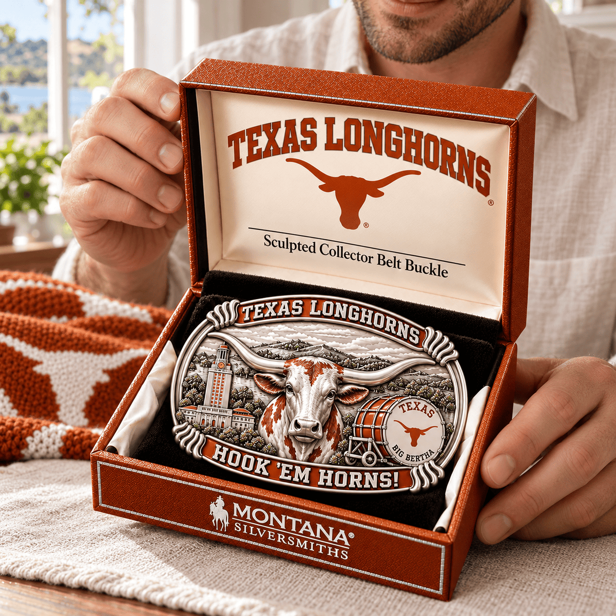 TLS SCULPTED COLLECTOR BELT BUCKLE HQH