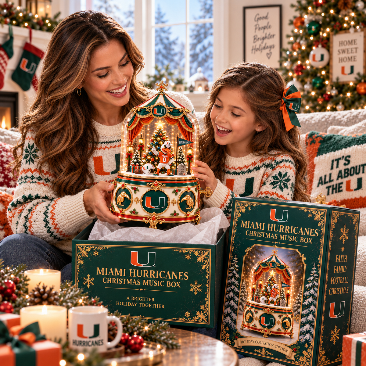 MHC Premium Chrismas collector music box PTT