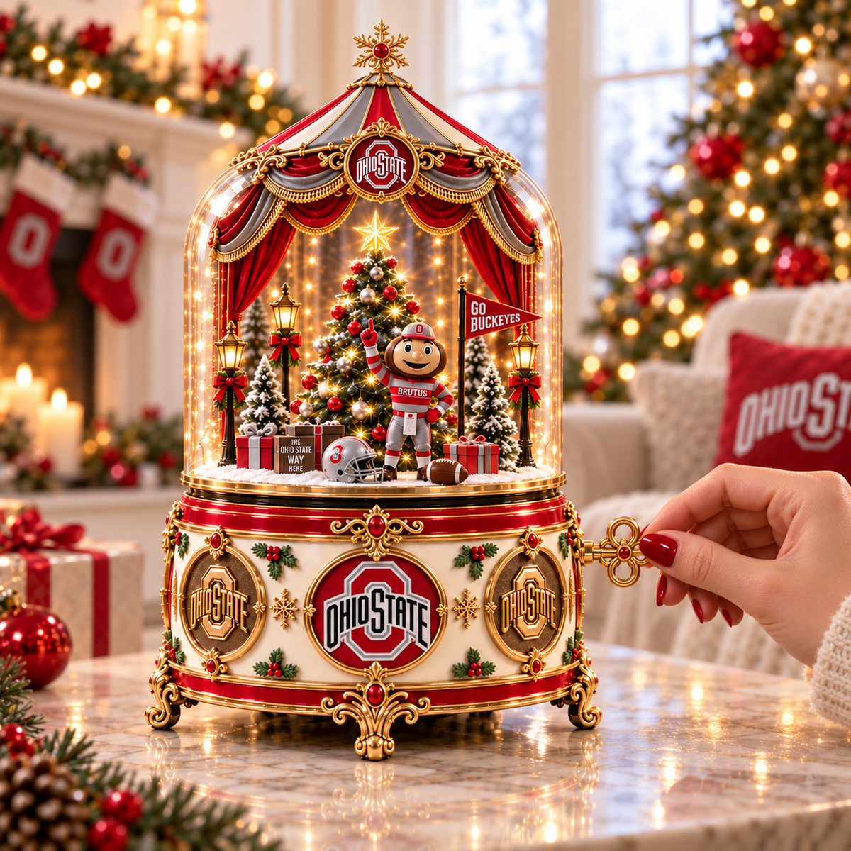 OSB Premium Chrismas collector music box PTT