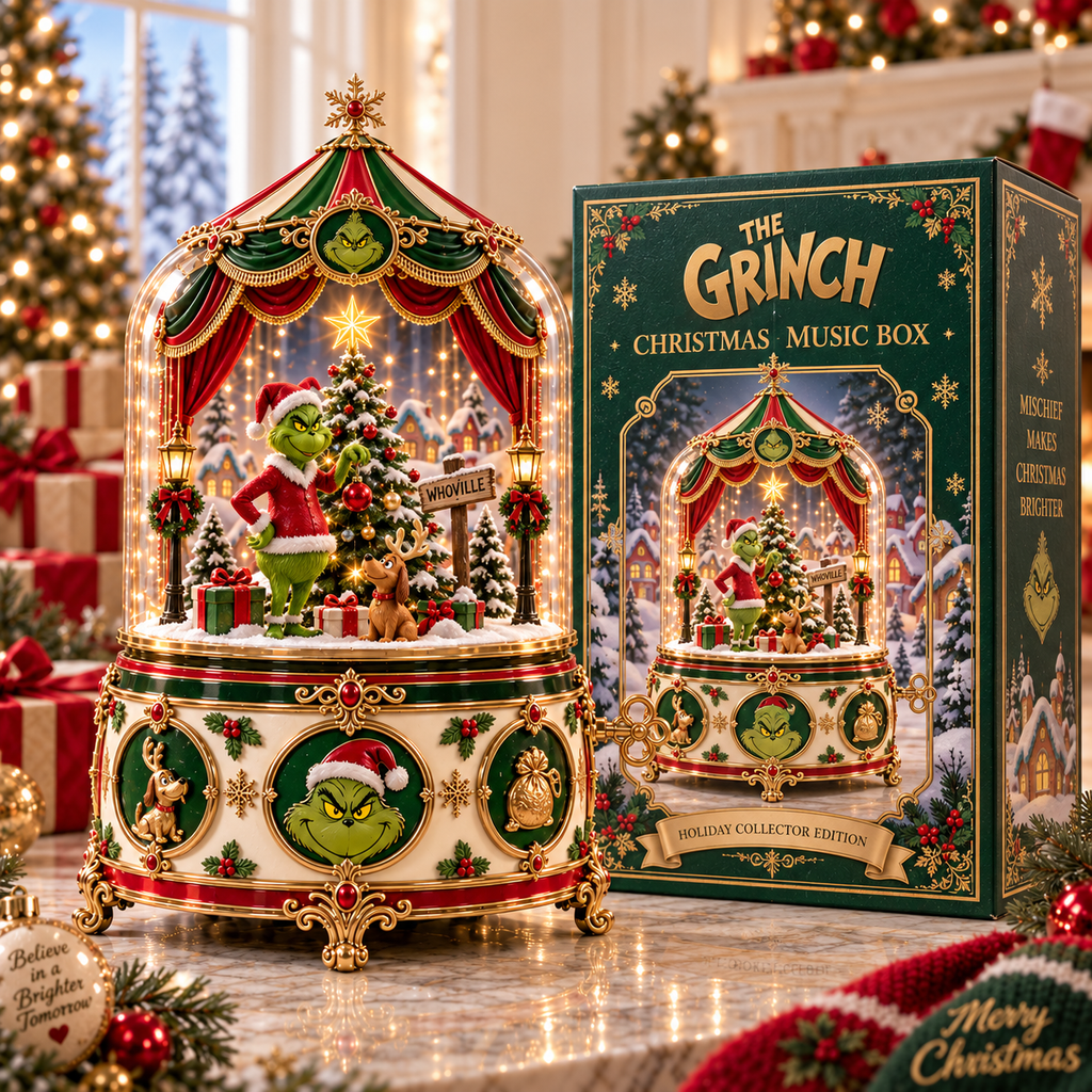 TGR Premium Christmas collector music box PTT