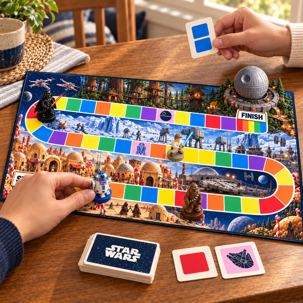 STW Premium Candy Land Board Game NHVH