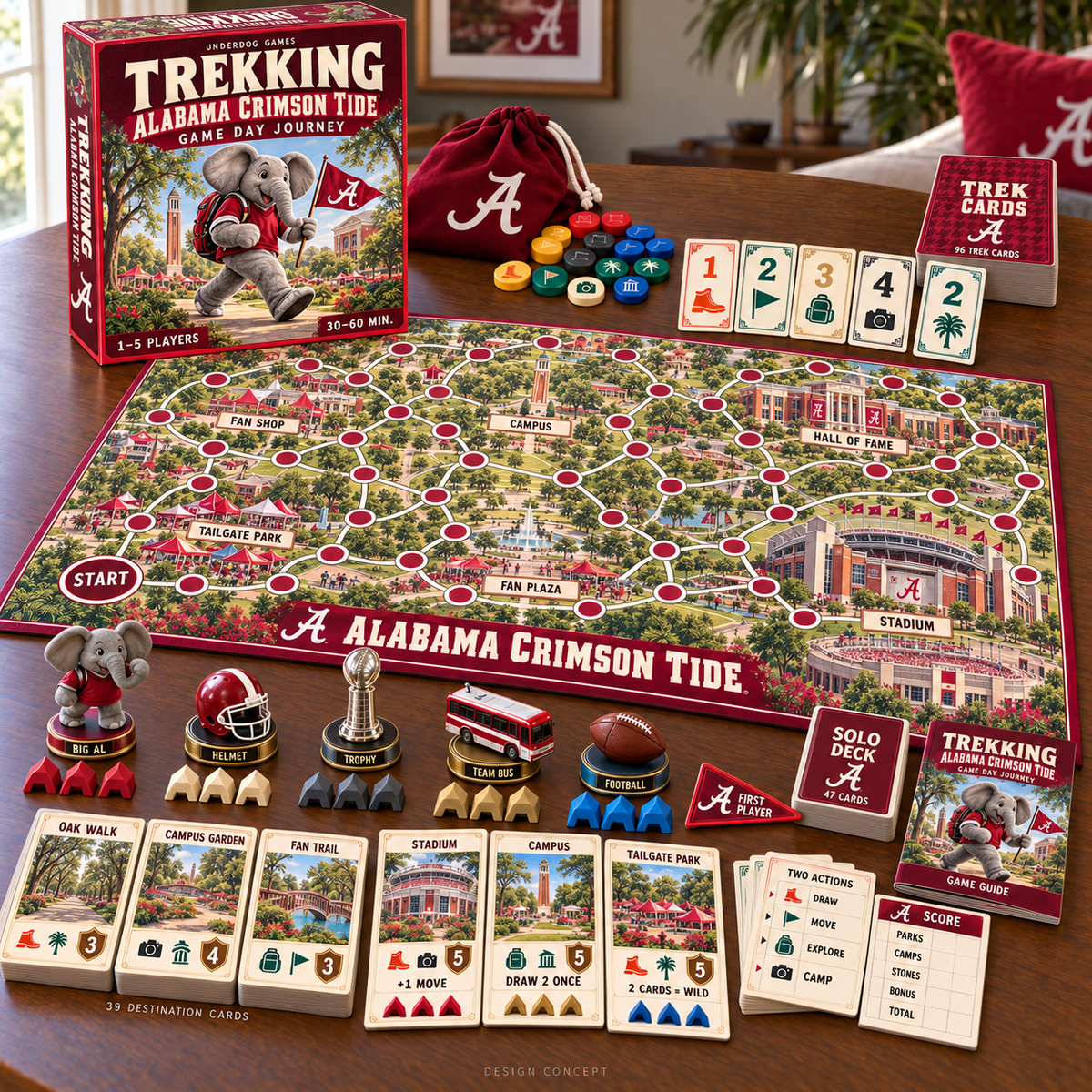 ACT Premium Trekking Adventure Board Game NHVH
