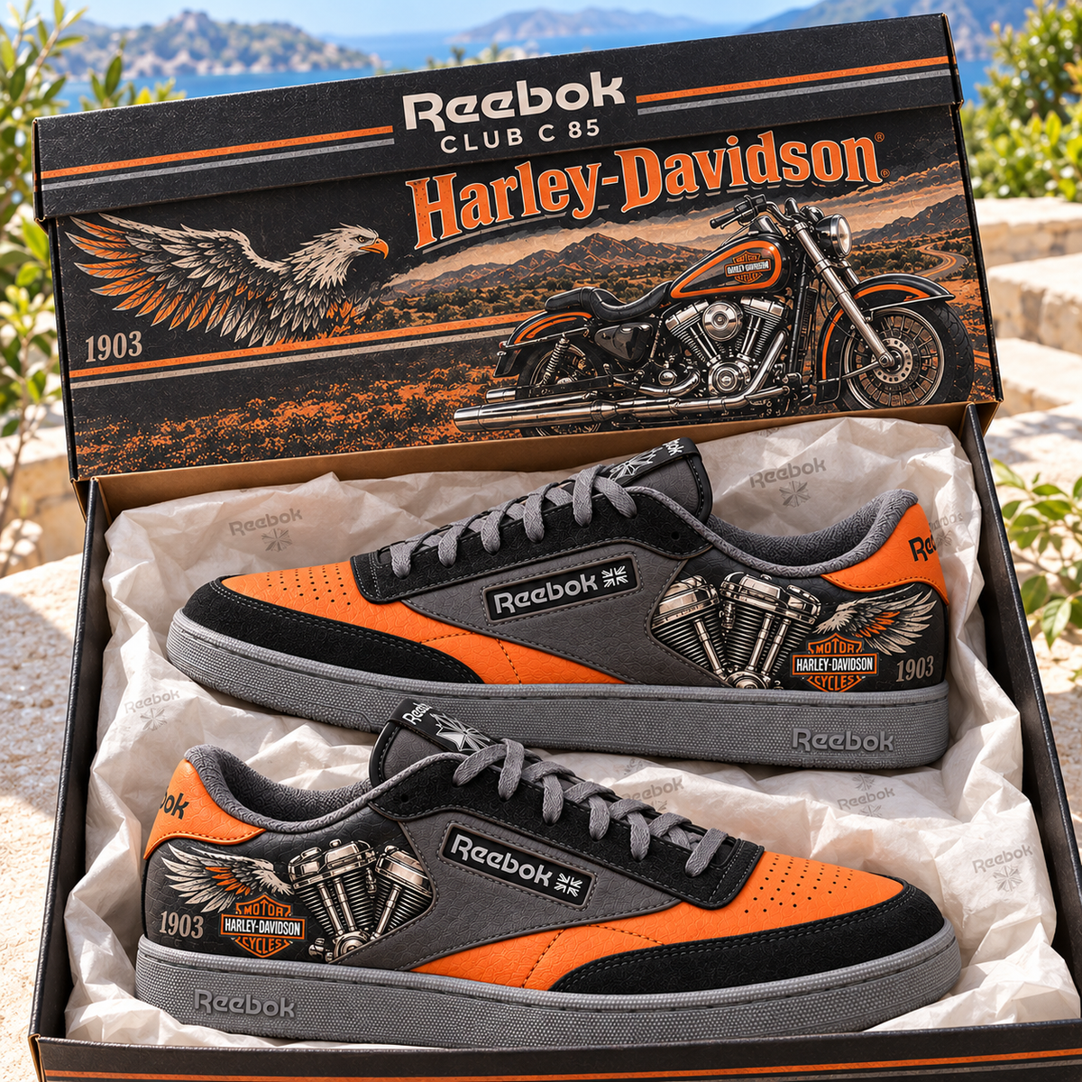HLDV Premium RETRO COURT COLLECTOR SNEAKERS HQH