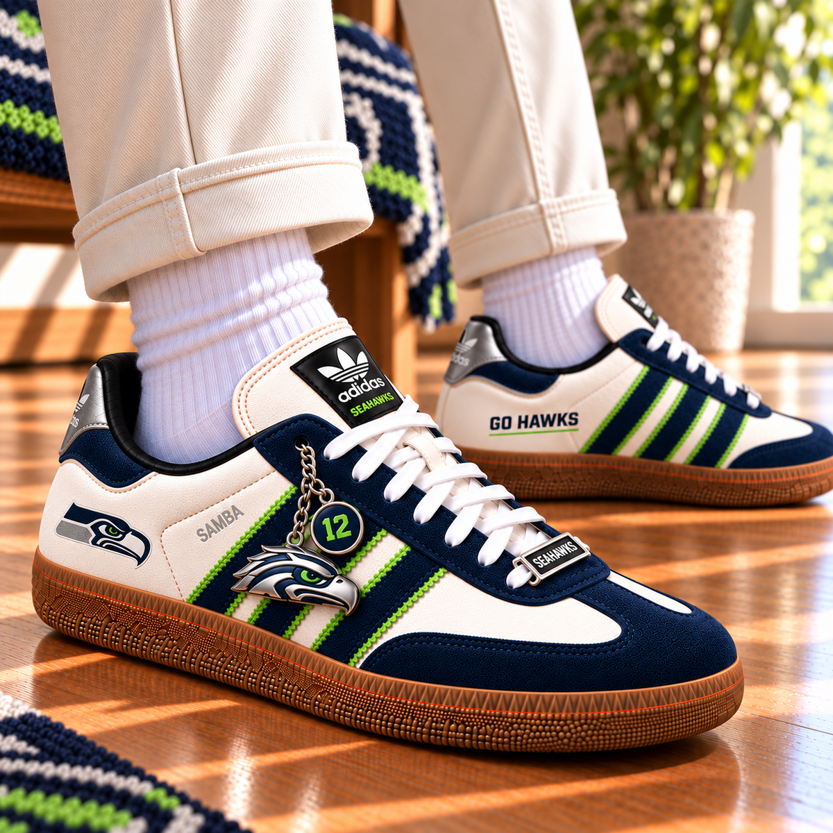 STSH Premium Custom Low-Top Sneakers PNPA