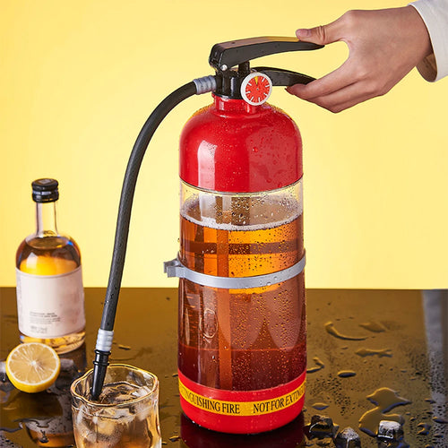 3L  Shape Wine Drink Dispenser Press Type Beverage Wine Pourer Portable Beer Container for Party Bar Accessory