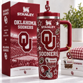 Oklahoma Sooners 40oz Tumbler With Handle TTNL