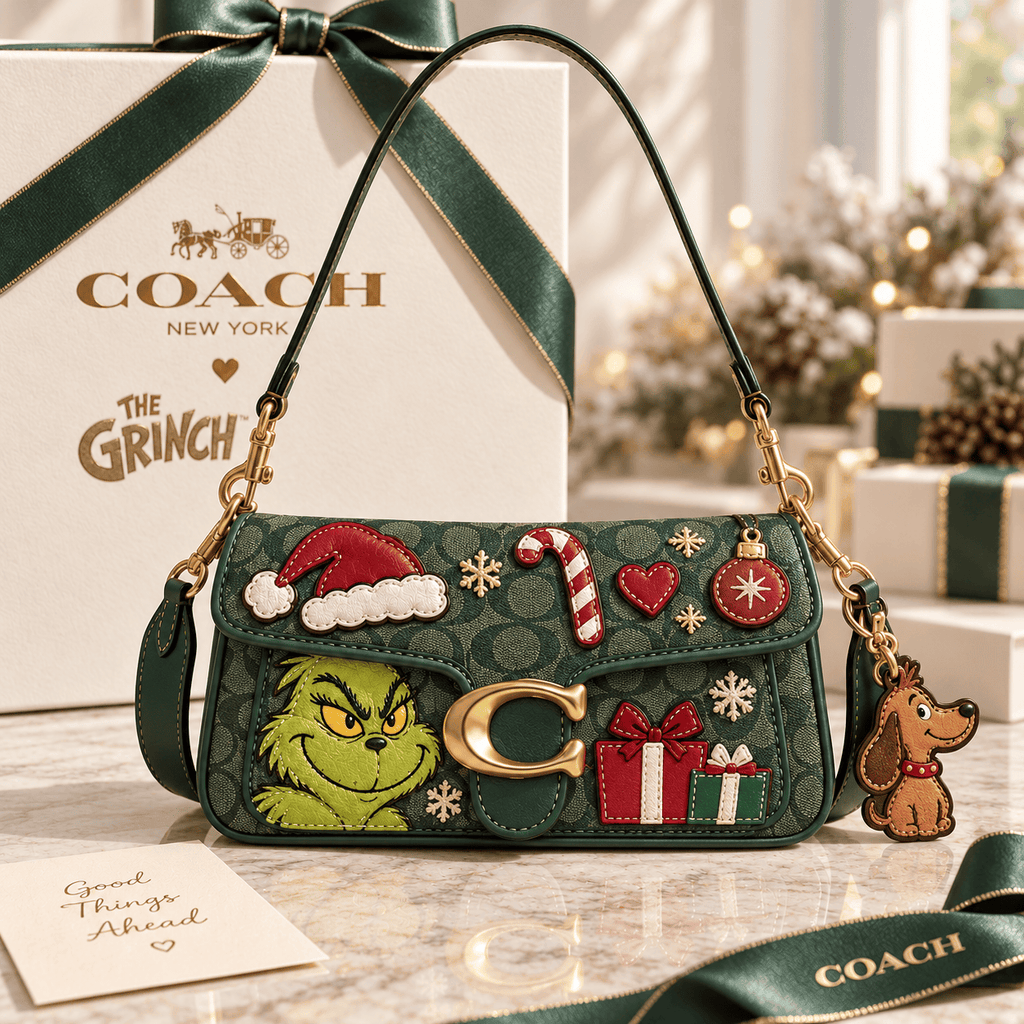 Premium TGR Coach Shoulder Cross With Charm NPL
