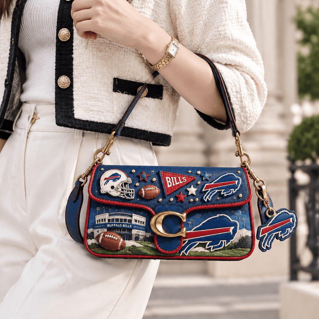Premium BFBL Coach Shoulder Cross With Charm LNTH