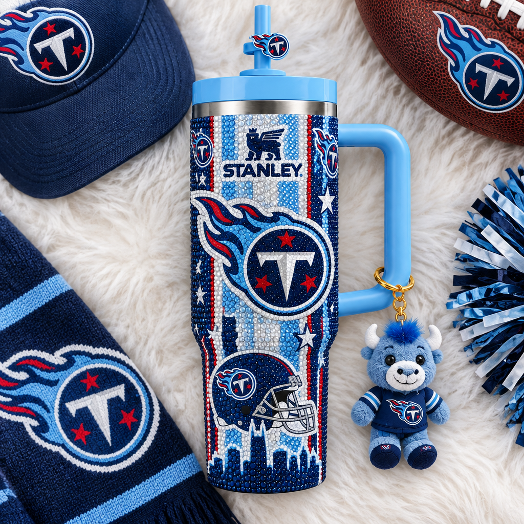 Tennessee Titans 40oz Tumbler With Handle TTNL