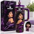 Selena Quintanilla 40oz Tumbler With Handle TTNL